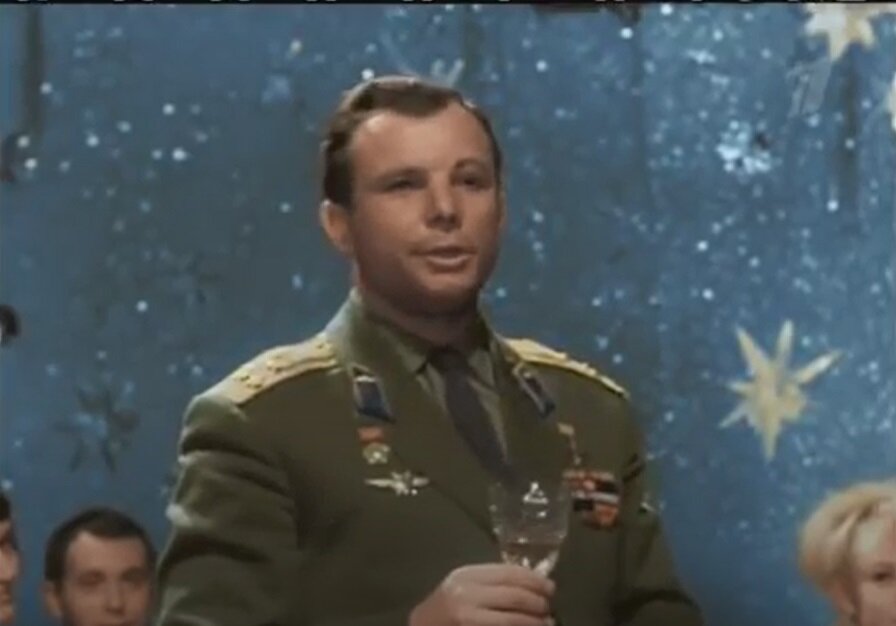 Голубой Огонек. 1965 год. Юрий Гагарин.