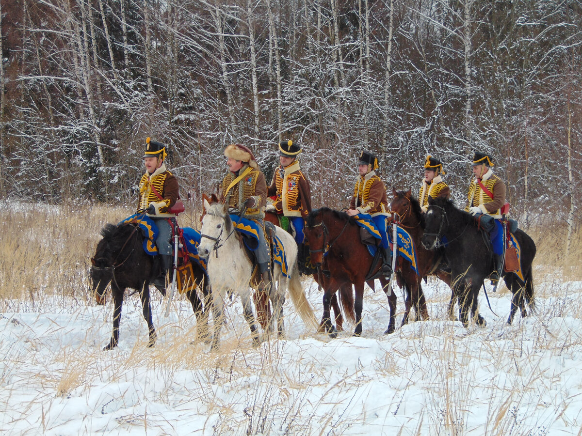 Fig. 3. Russian cavalry of the Patriotic War 1812 Alexandrian Regiment.
