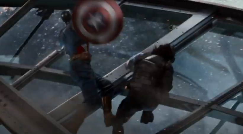 Кадр из фильма "Капитан Америка"