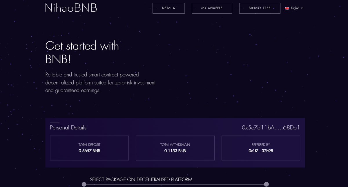 Главная страница NihaoBNB