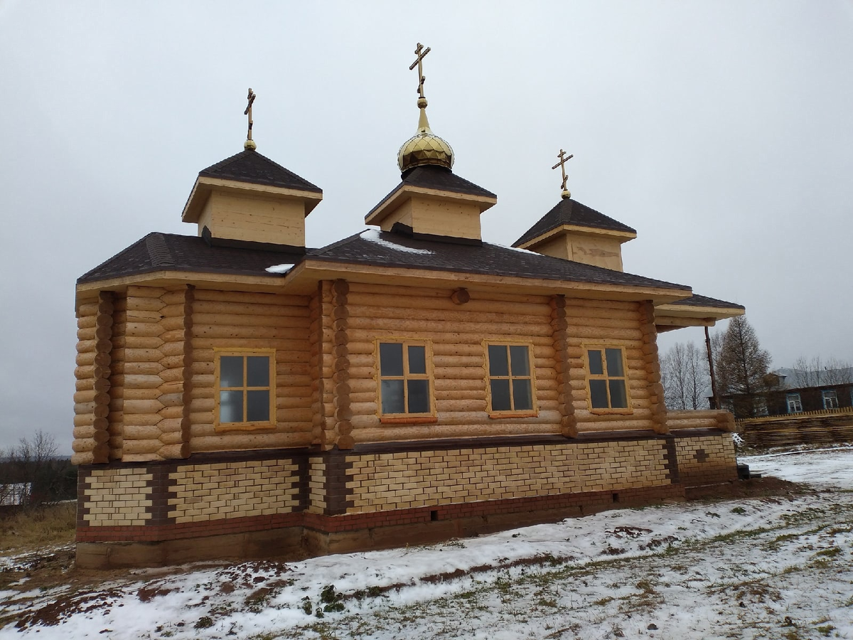 Деревянная Церковь часовня в Ровенской области