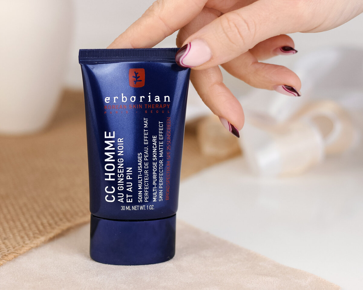Erborian CC-крем CC Homme с женьшенем, ~2200 руб. за 30 мл
