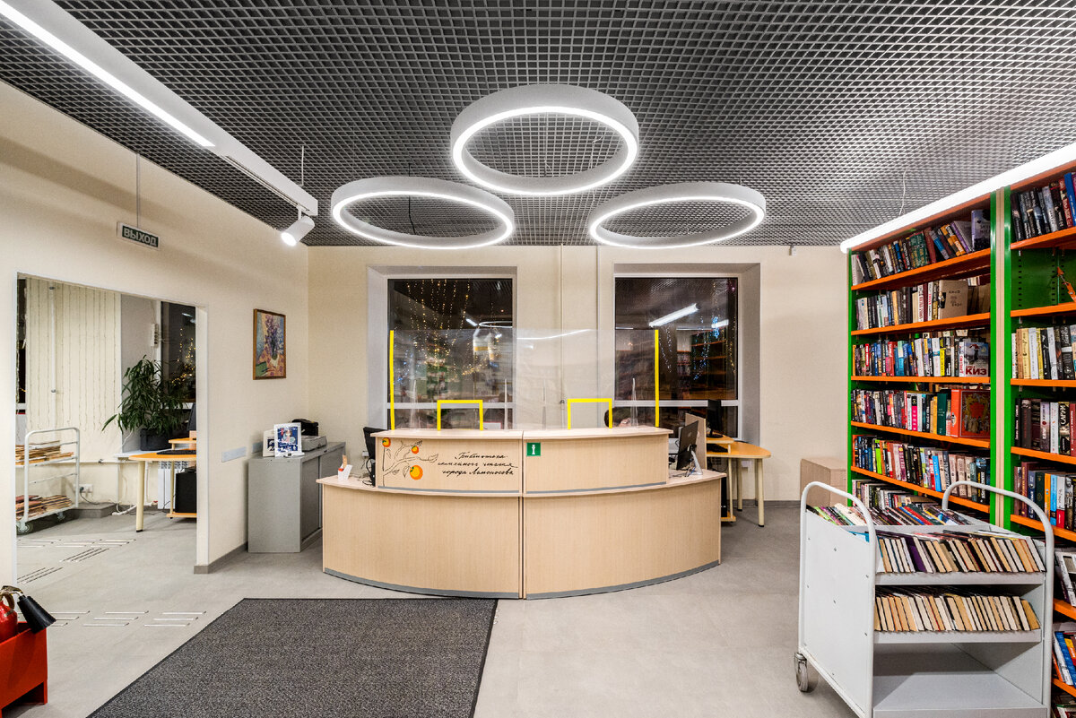 БИБЛИОТЕКА СЕМЕЙНОГО ЧТЕНИЯ (Г. ЛОМОНОСОВ, ЛО): РЕАЛИЗОВАННЫЙ ПРОЕКТ ОСВЕЩЕНИЯ МДМ-ЛАЙТ