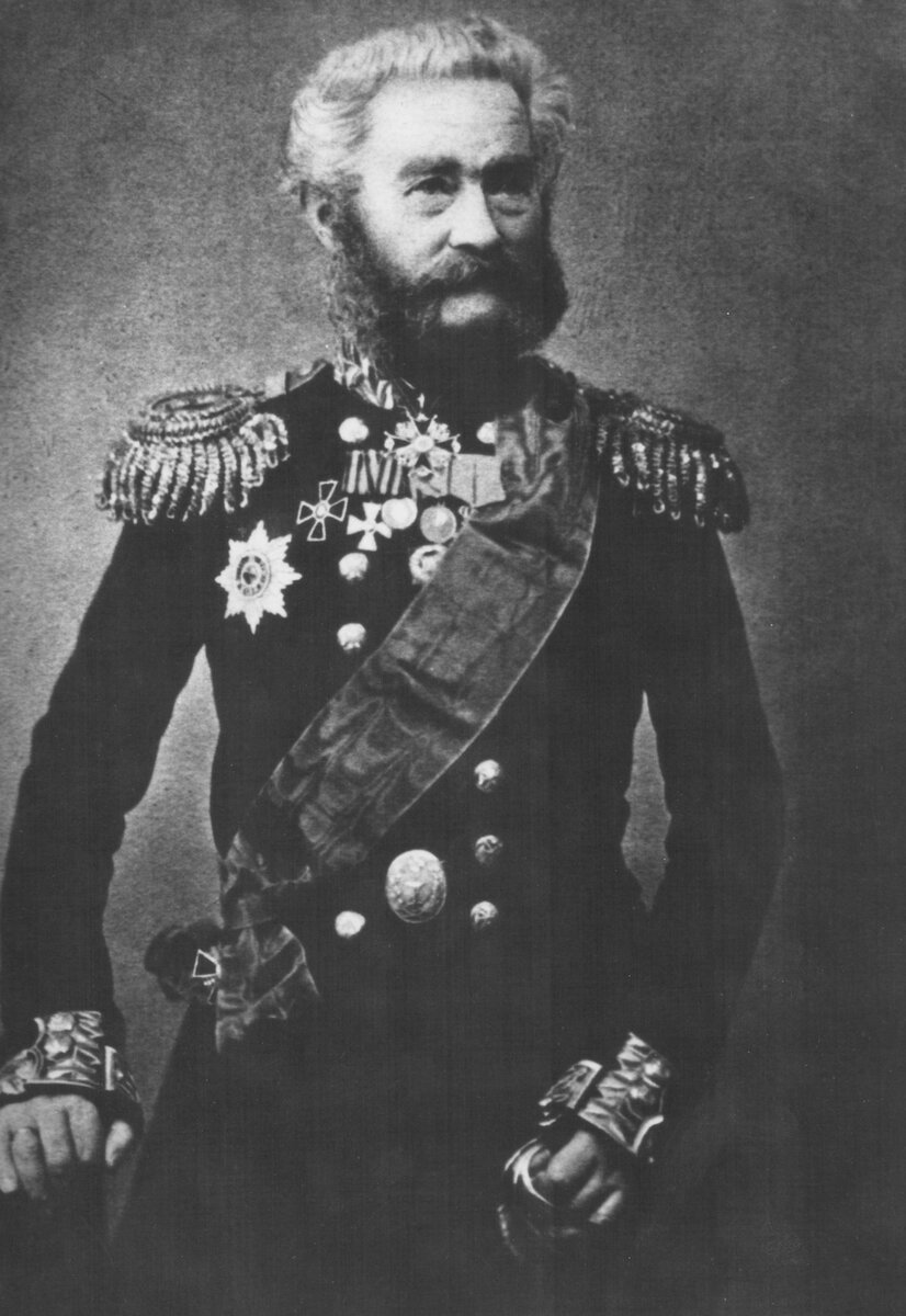 Адмирал Пётр Анжу. Фото: Научный архив РГО