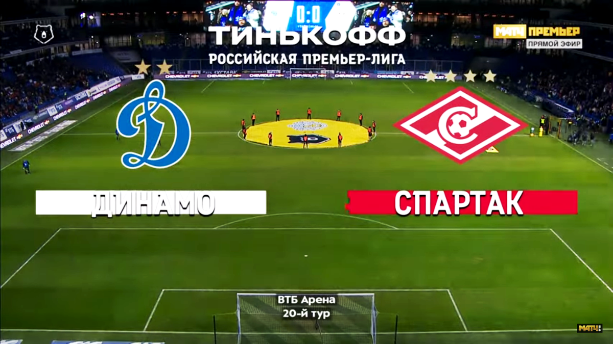 Динамо - Спартак