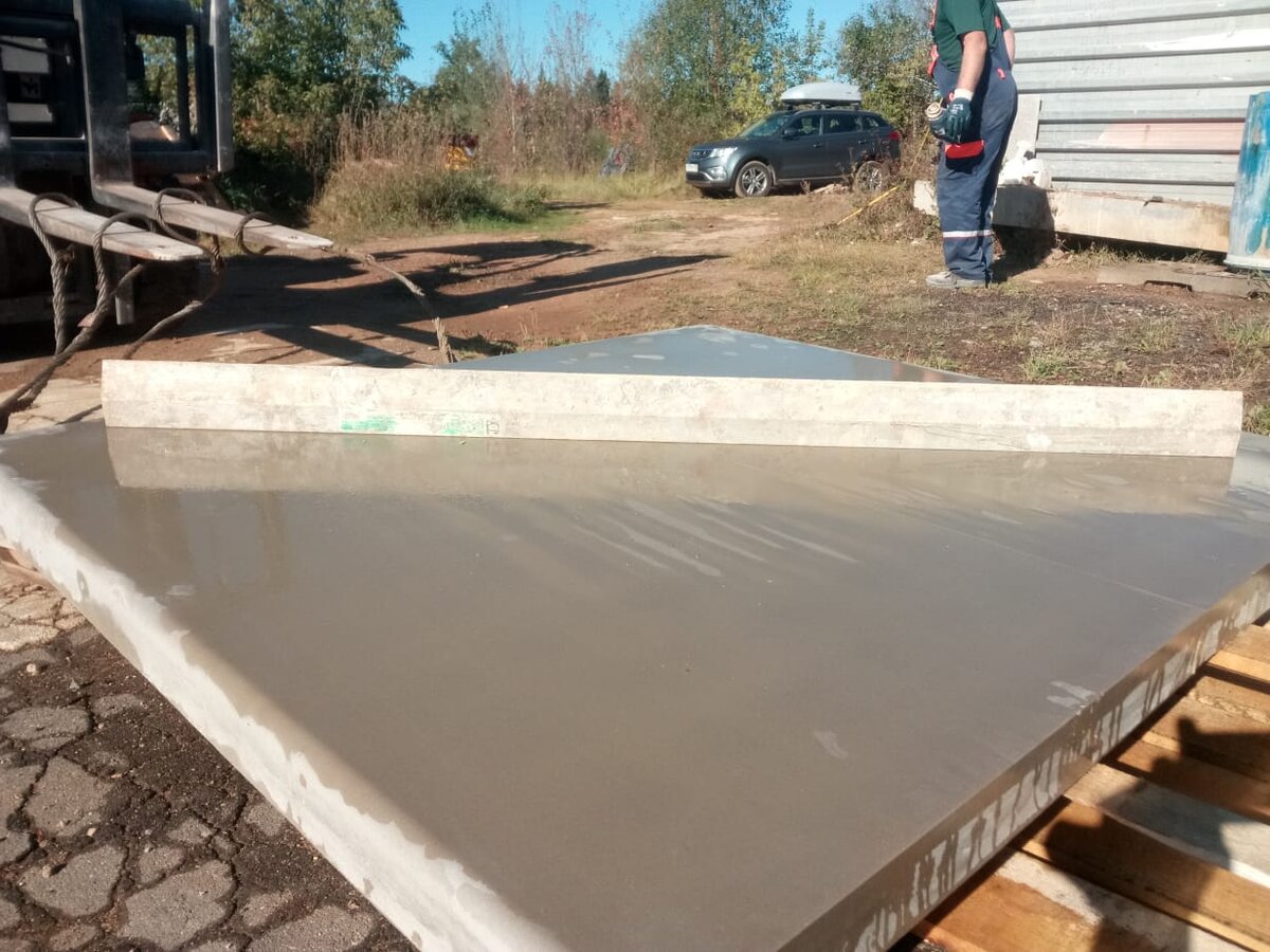 Столешница теннисного стола  из  бетона