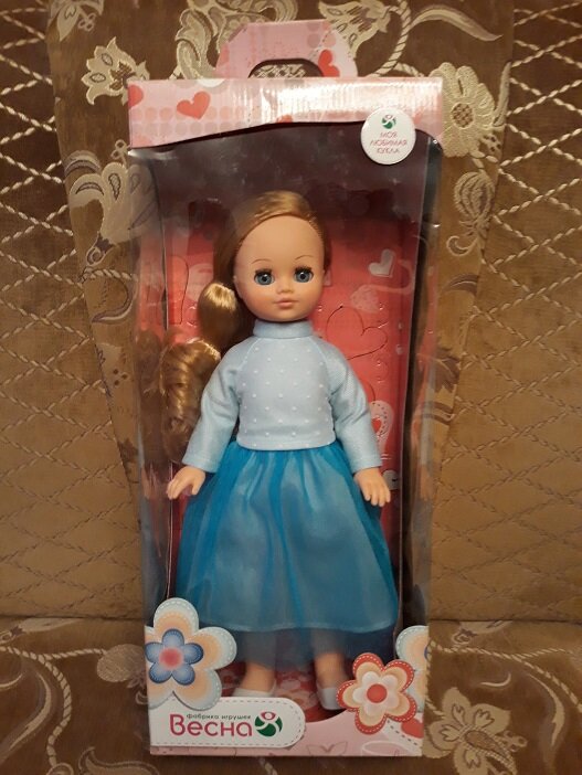 Кукла Лиза от фабрики "Весна". Май, 2022.