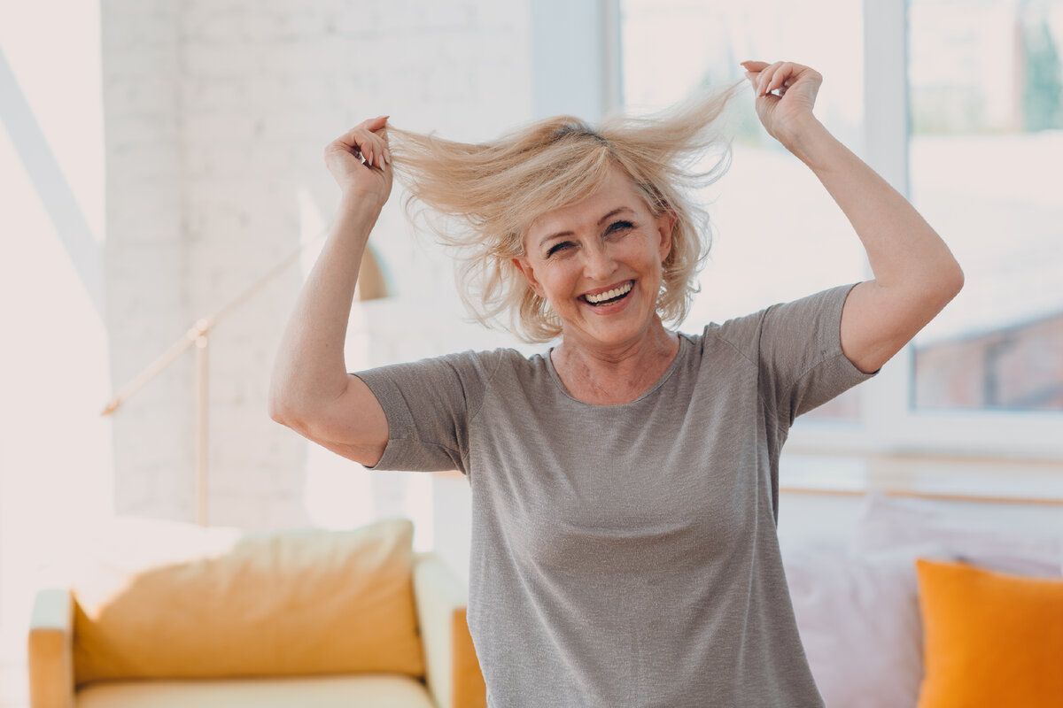 Сильные волосы говорят об общем балансе тела