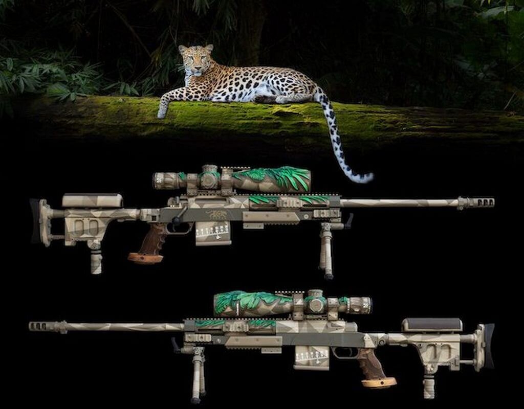 Высокоточная винтовка ZC527 Jaguar представляет собой кастомизированную винтовку Haenel RS9 калибра .338 LM