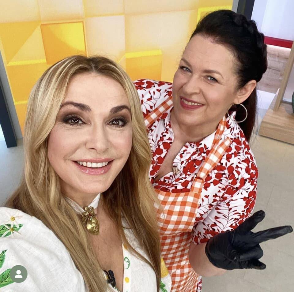    Ольга Сумская и Руслана ПисанкаСоцсети Ольги Сумской