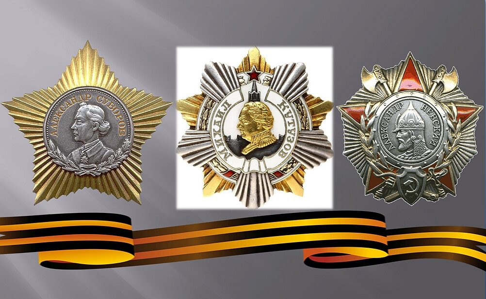 Орден кутузова кто награжден в наше время. Ордена Суворова 1942.