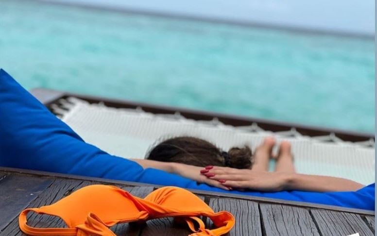    Зепюр отдыхает на МальдивахСоцсети Павла Прилучного