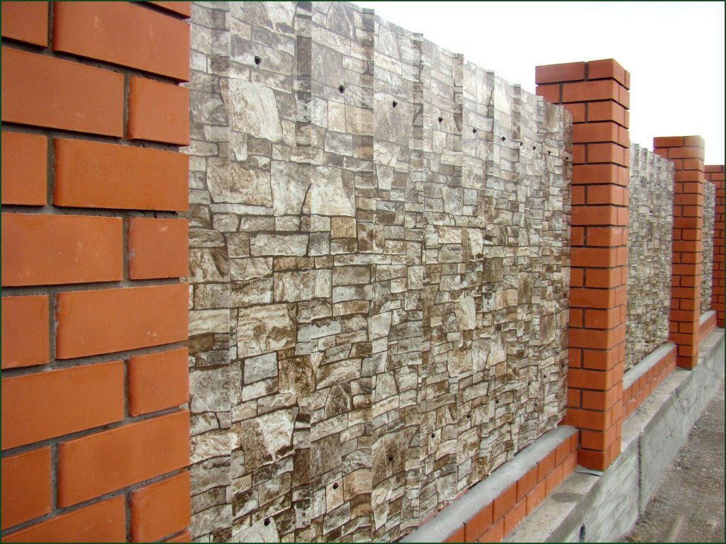 Металлопрофиль "Лувр" 