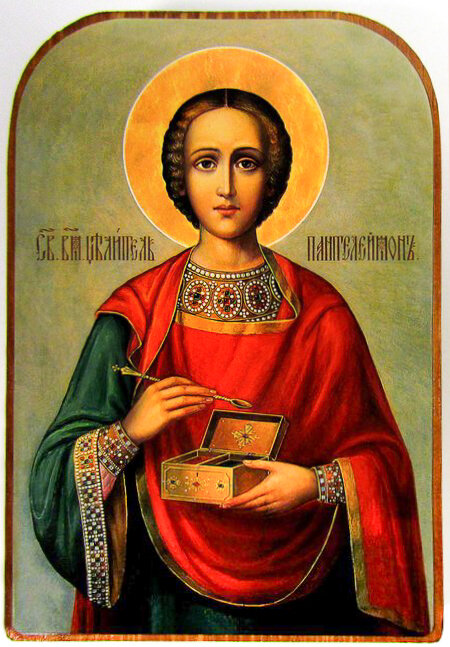 Икона Пантелеимона Целителя