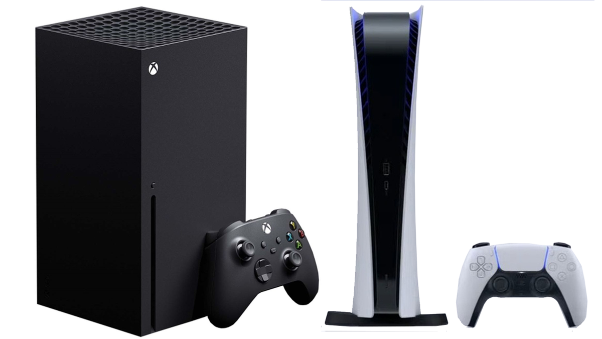Xbox Sires X, Sony Playstation 5. Собственность автора.