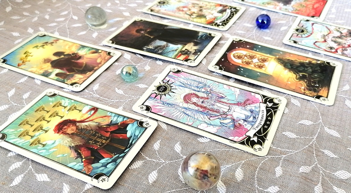 Расклад "Следуюший шаг" на колоде "Таро 7 звёзд" 