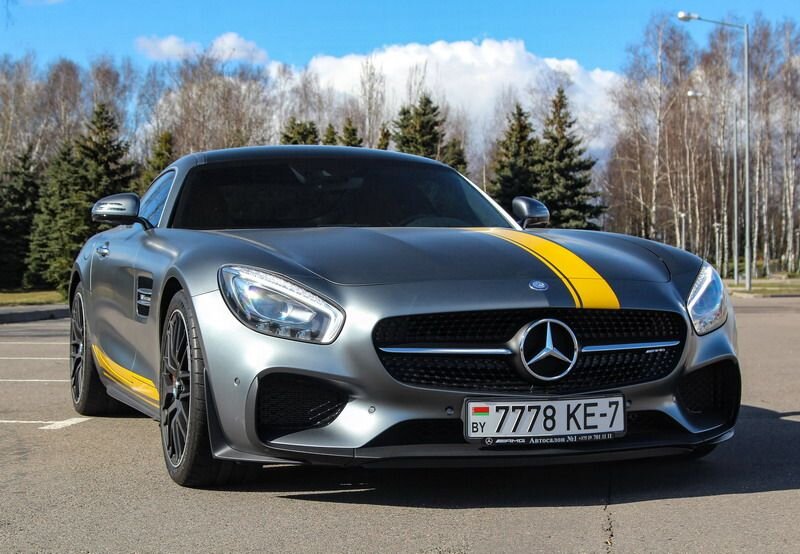 Mercedes AMG gt Chrome Black