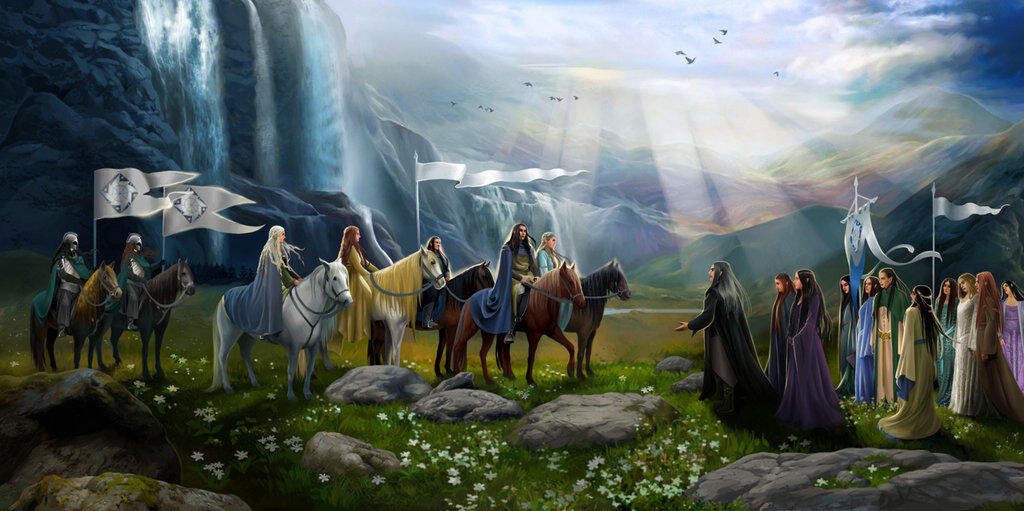 Самое великое эльфийское королевство мира Властелин колец: возвышение и  падение Дориата | Джедай из Шира | Дзен