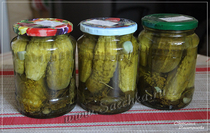 Маринованные огурцы