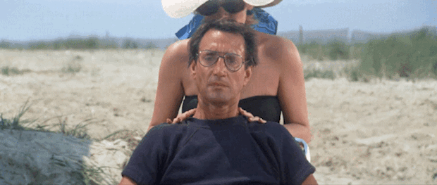 Кадр из фильма «Челюсти» (Стивен Спилберг, 1975)