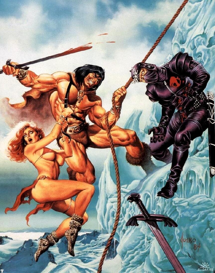 Странные приключения Конана-варвара в России (часть вторая) .