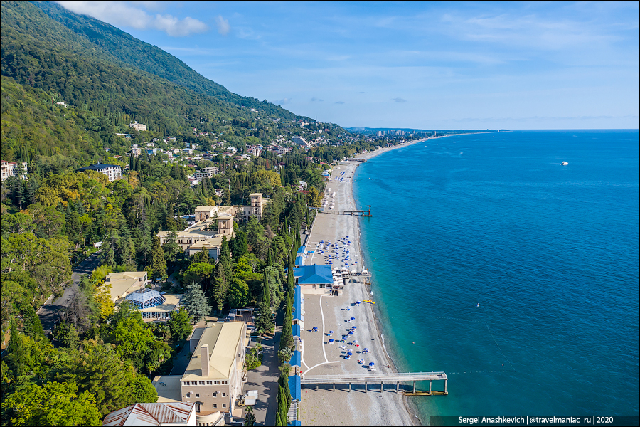 Пляжи в Абхазии оказались лучше чем в Сочи и в Крыму, но опаснее (мое мнение)5