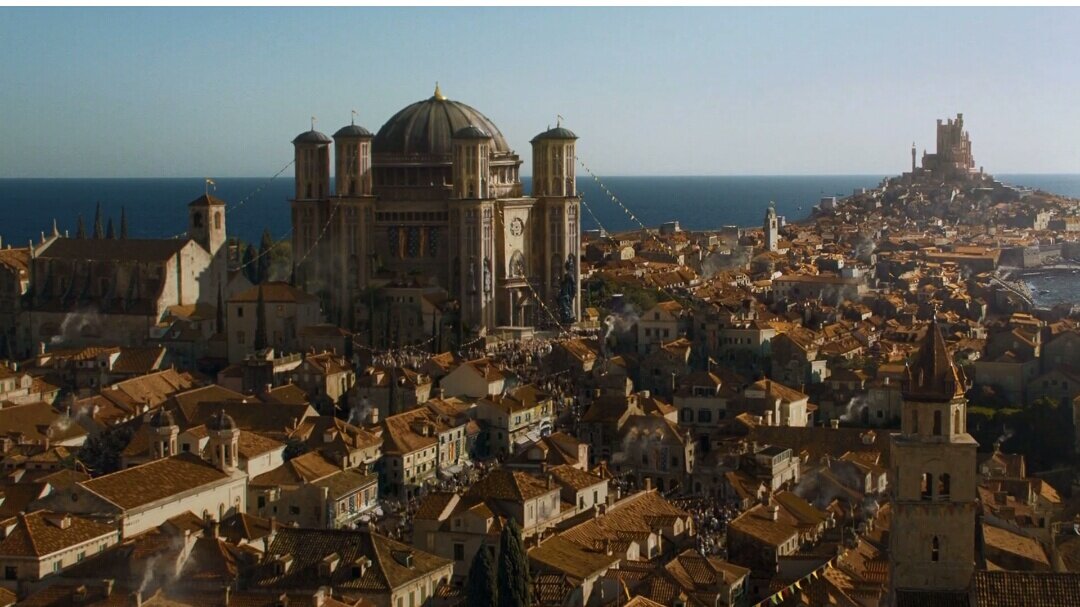 Вид на Королевскую Гавань. Кадр из сериала «Игра Престолов».