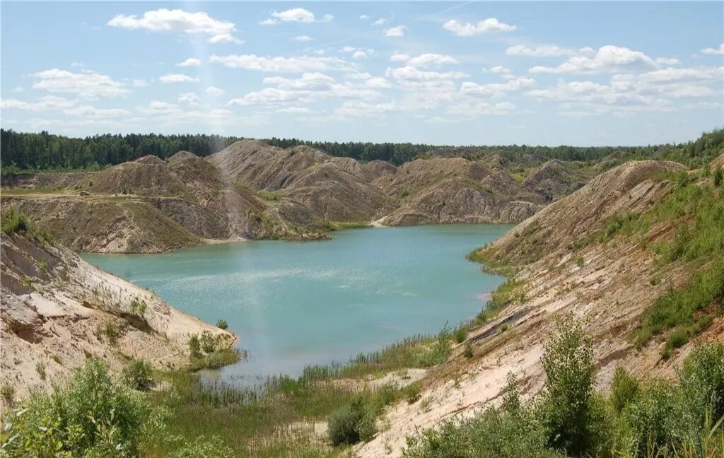 Голубые озера в Суворовском районе