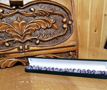 Хлебница ручной работы, бусы Татьяны Детцель - подарок 