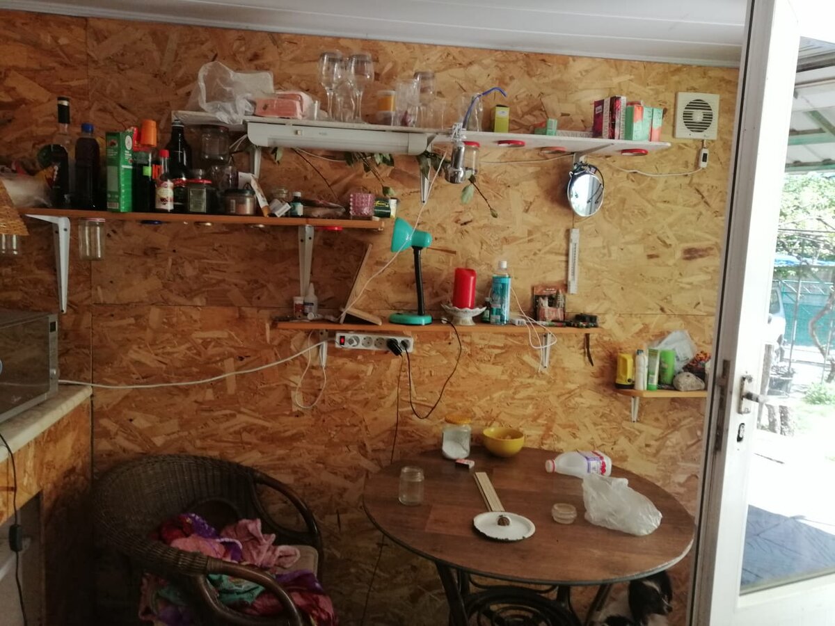 Моя кухня до ремонта .