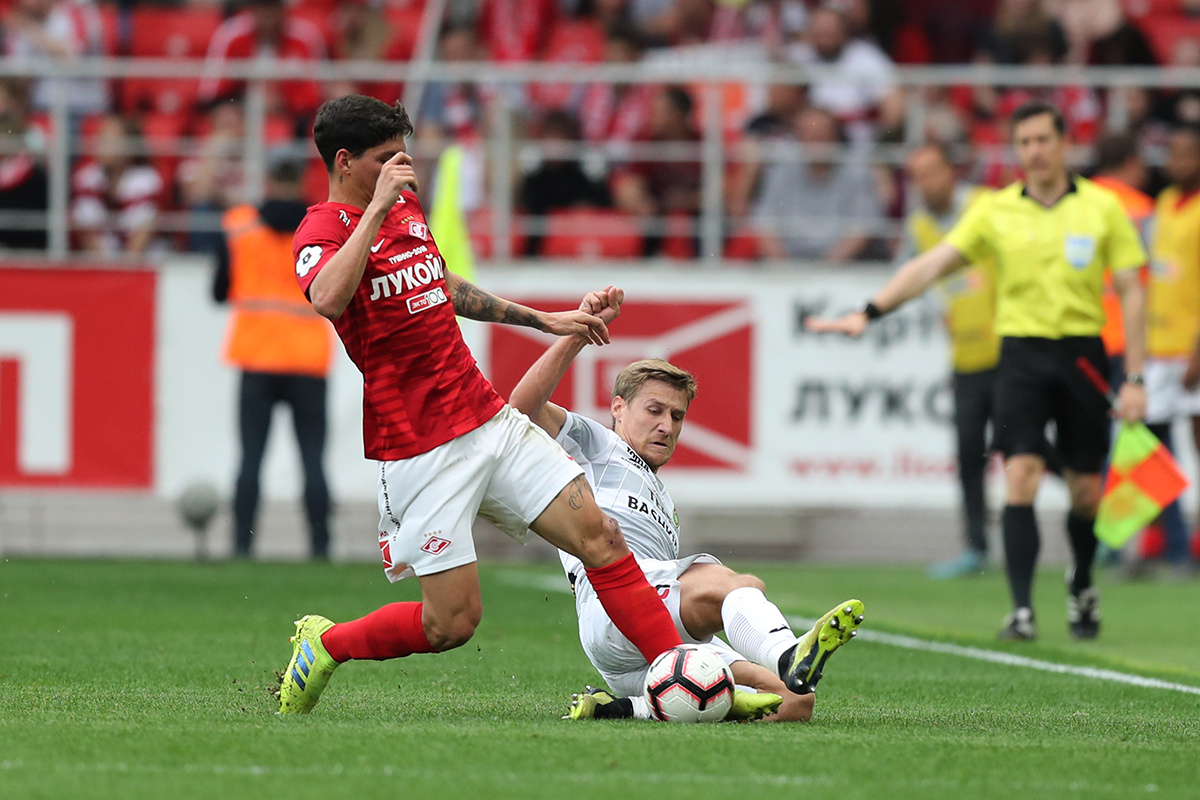 матч между Спартак и Уфа