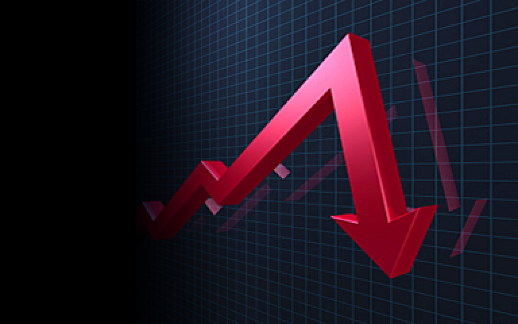 Снижение объема. Падающий график. Графики вниз. График падения. Падение Графика.