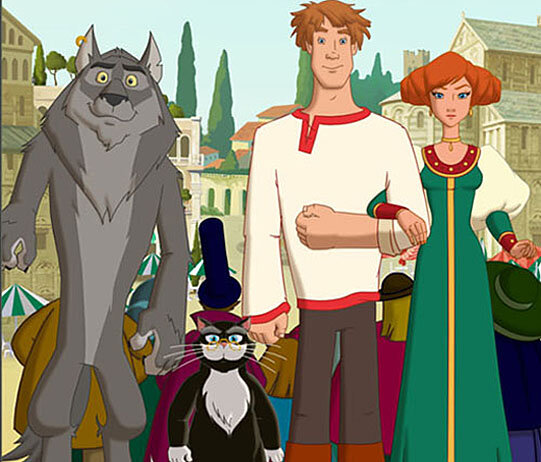 Кадр из мульта "Иван Царевич и Серый Волк"