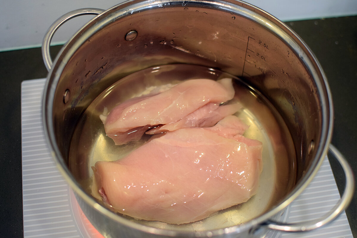 Вареная грудка