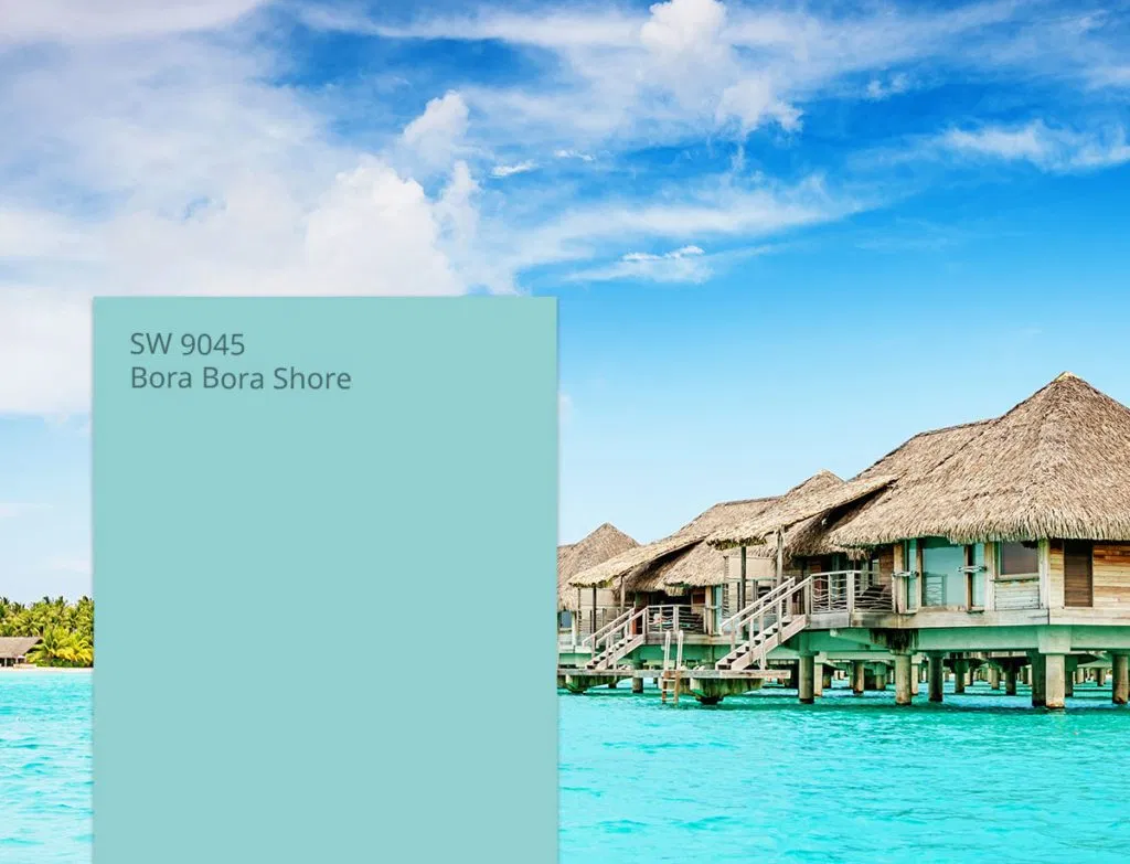 SW 9045 Bora Bora Shore 