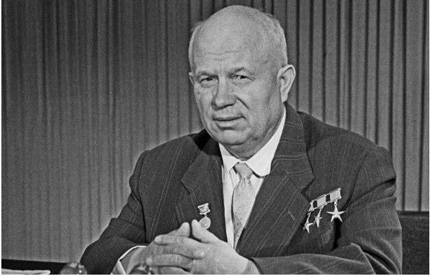 Н. С. Хрущёв. Выступление на Центральном телевидении. 1962 год.