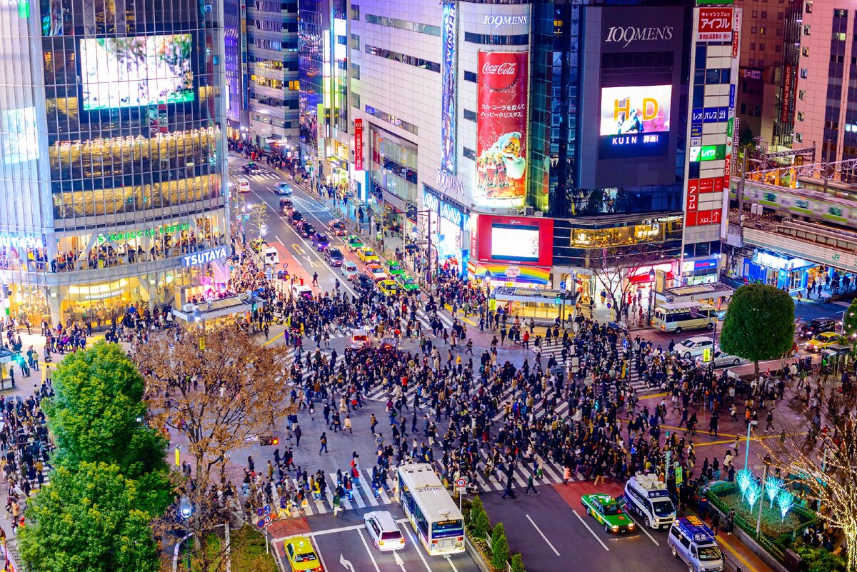 Shibuya Crossing. Tokyo