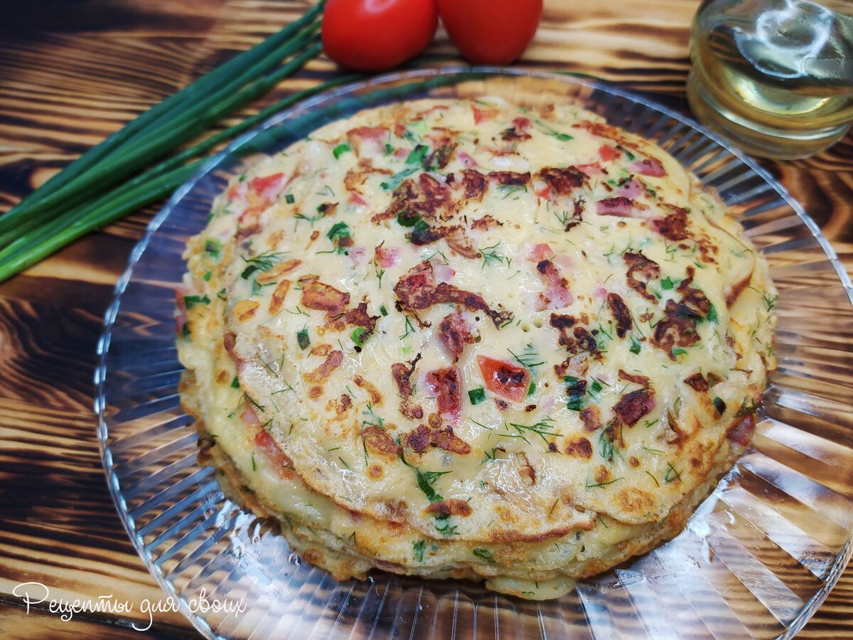 Быстрый завтрак "Блин, омлетики!"