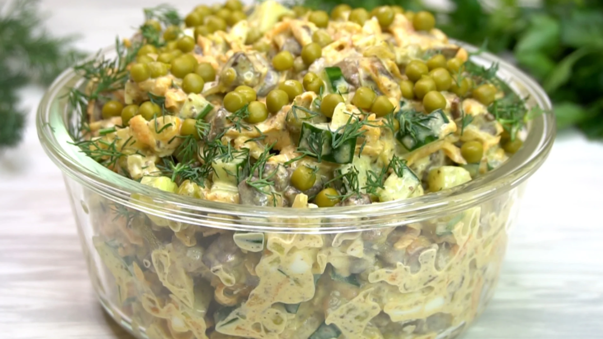 Видео рецепты простых и вкусных салатов
