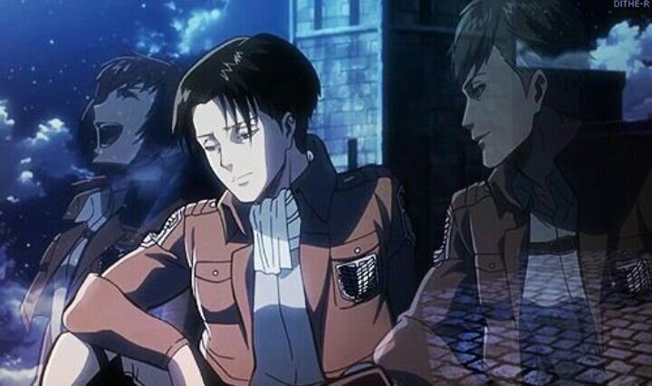 Леви, Изабель и Фарлан.