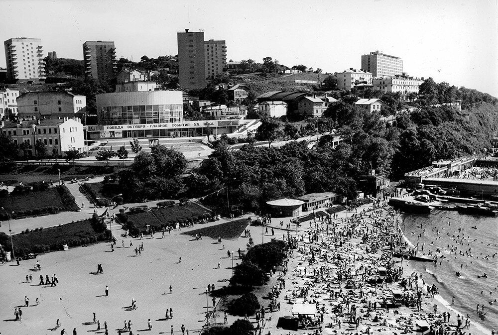 Фото из сети. Спортивная Гавань. 1970-80-е годы.