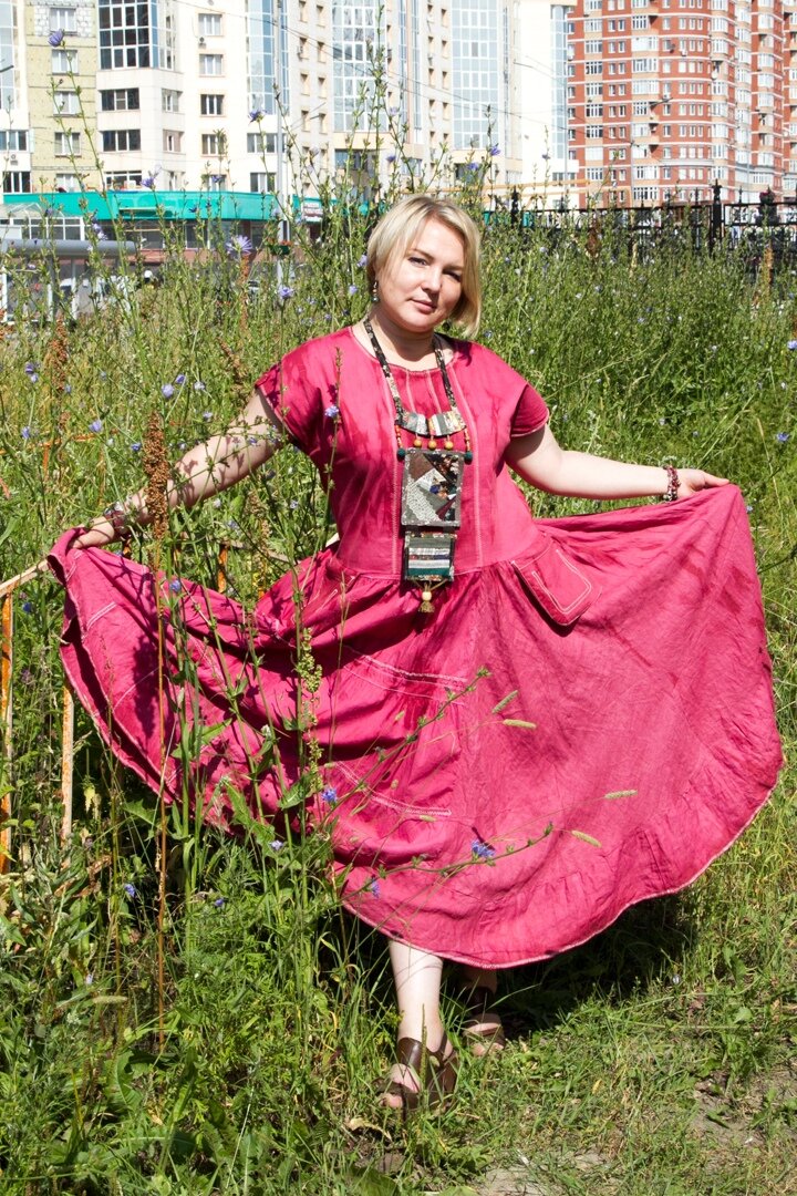 Платье в стиле бохо - ШЬЮ САМА выкройки шитье рукоделие