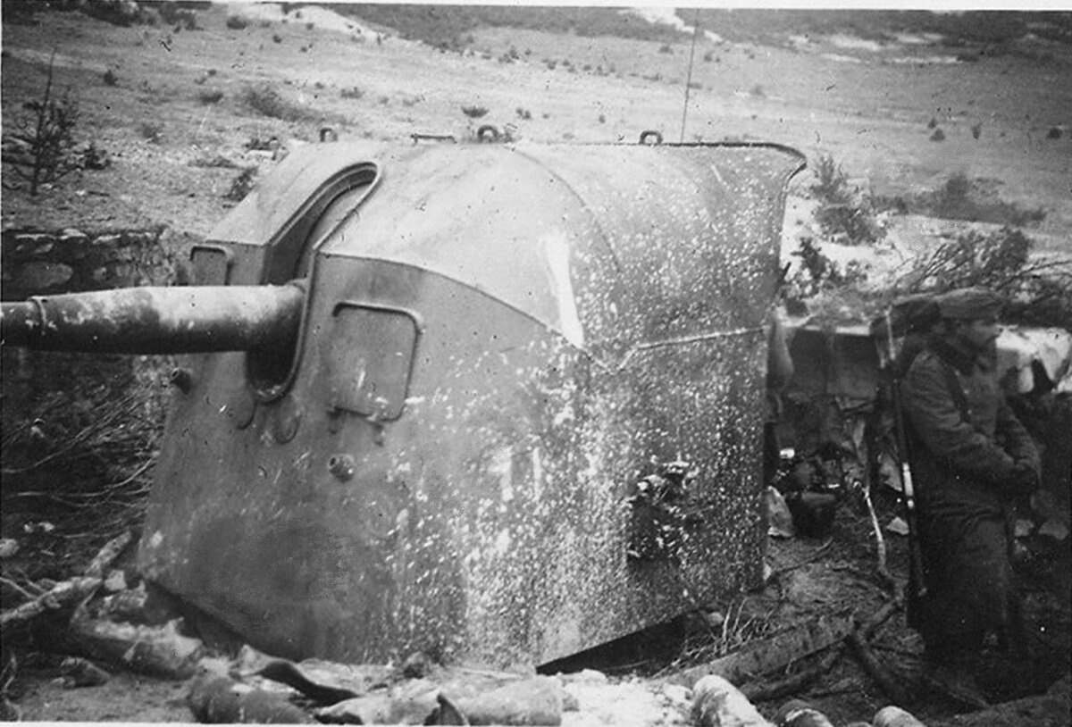 Немецкий снимок дота №63