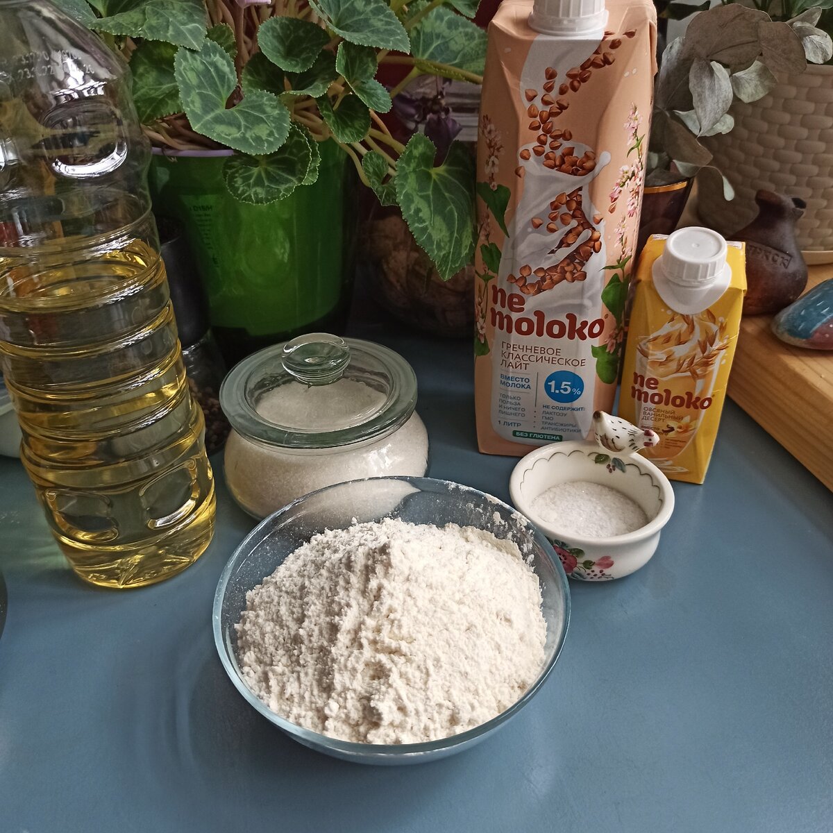 Блины на немолоке