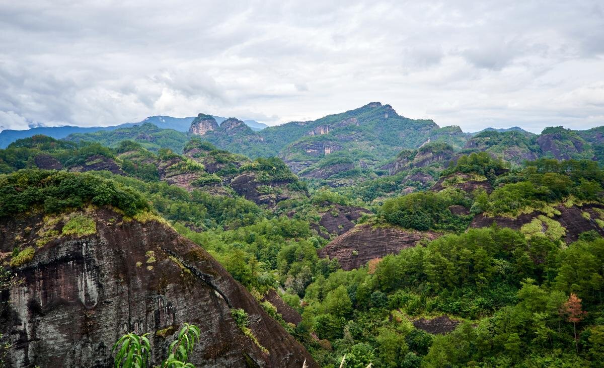 Провинция Фуцзянь, Горы УИ