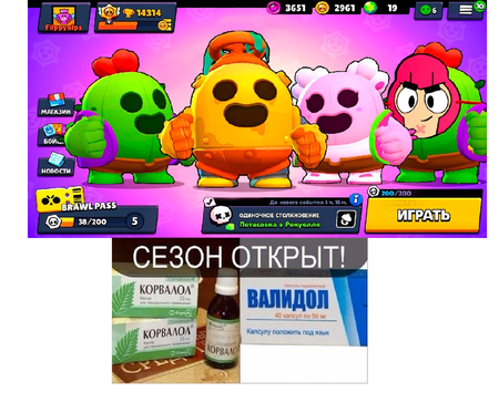 Бравл старский мем.