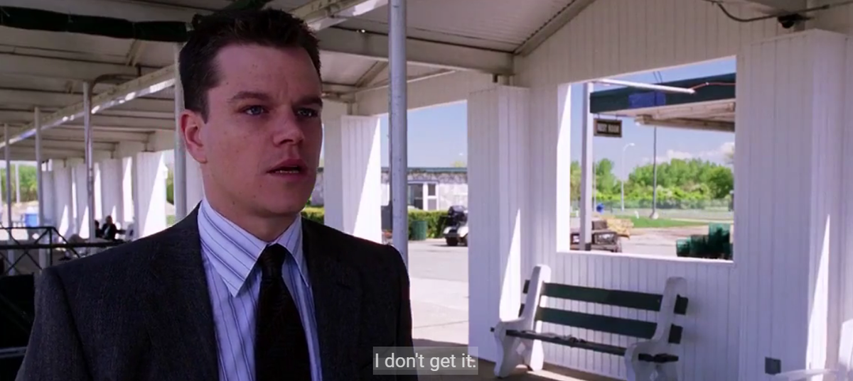 Фрагмент из фильма "Отступники" (2006)