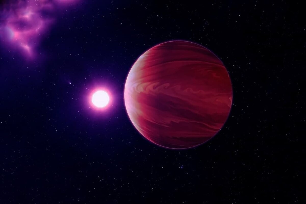 Новая экзопланета. Фото взято из открытых источников.