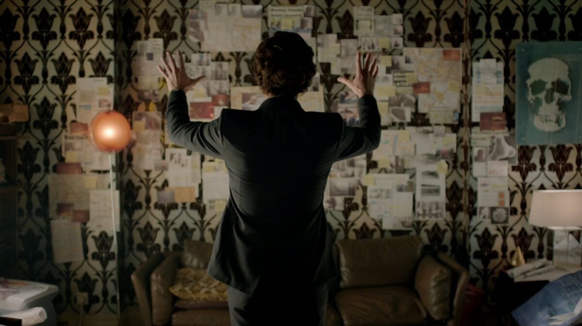 Кадр из сериала "Шерлок"