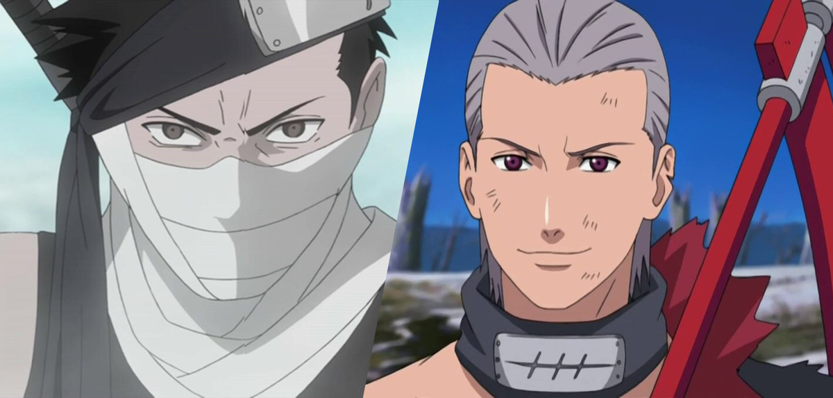 Один из Шиноби-мечников и один из "Акацуки"